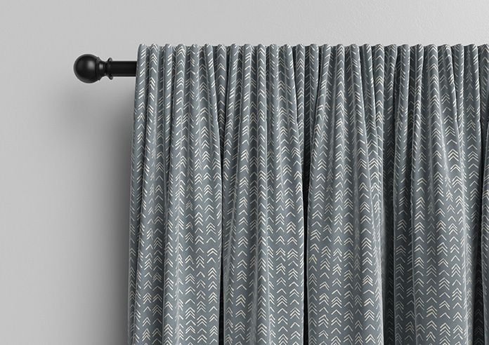 Rolling Hills Velvet, Charcoal - Made to Measure Curtains - Image 10